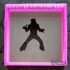 Elvis rocking stencil #1
